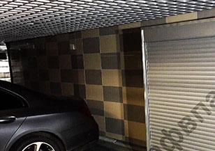 металлический шкаф с рольставнями